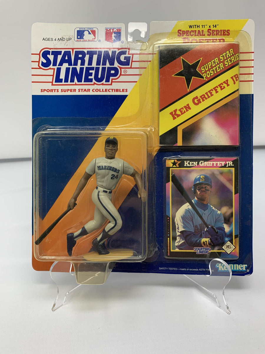 1995 Ken Griffey Jr. Seattle Mariners MLB Starting Lineup Toy Figure