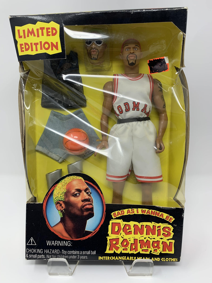 Dennis Rodman “Bad As I Wanna be” Doll/Figure (New/1996/Box Damage)