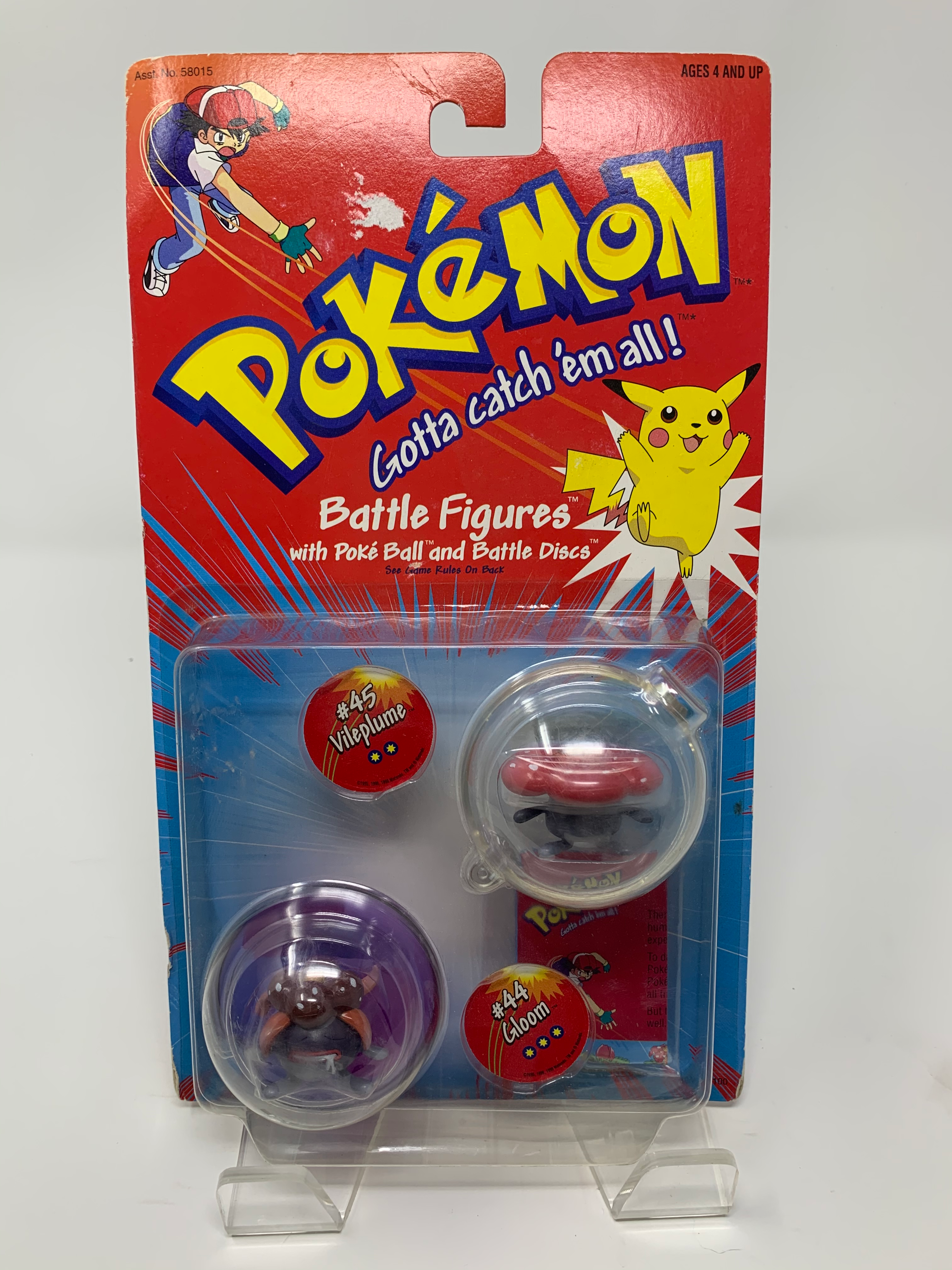 Pokemon battle figures outlet 1999