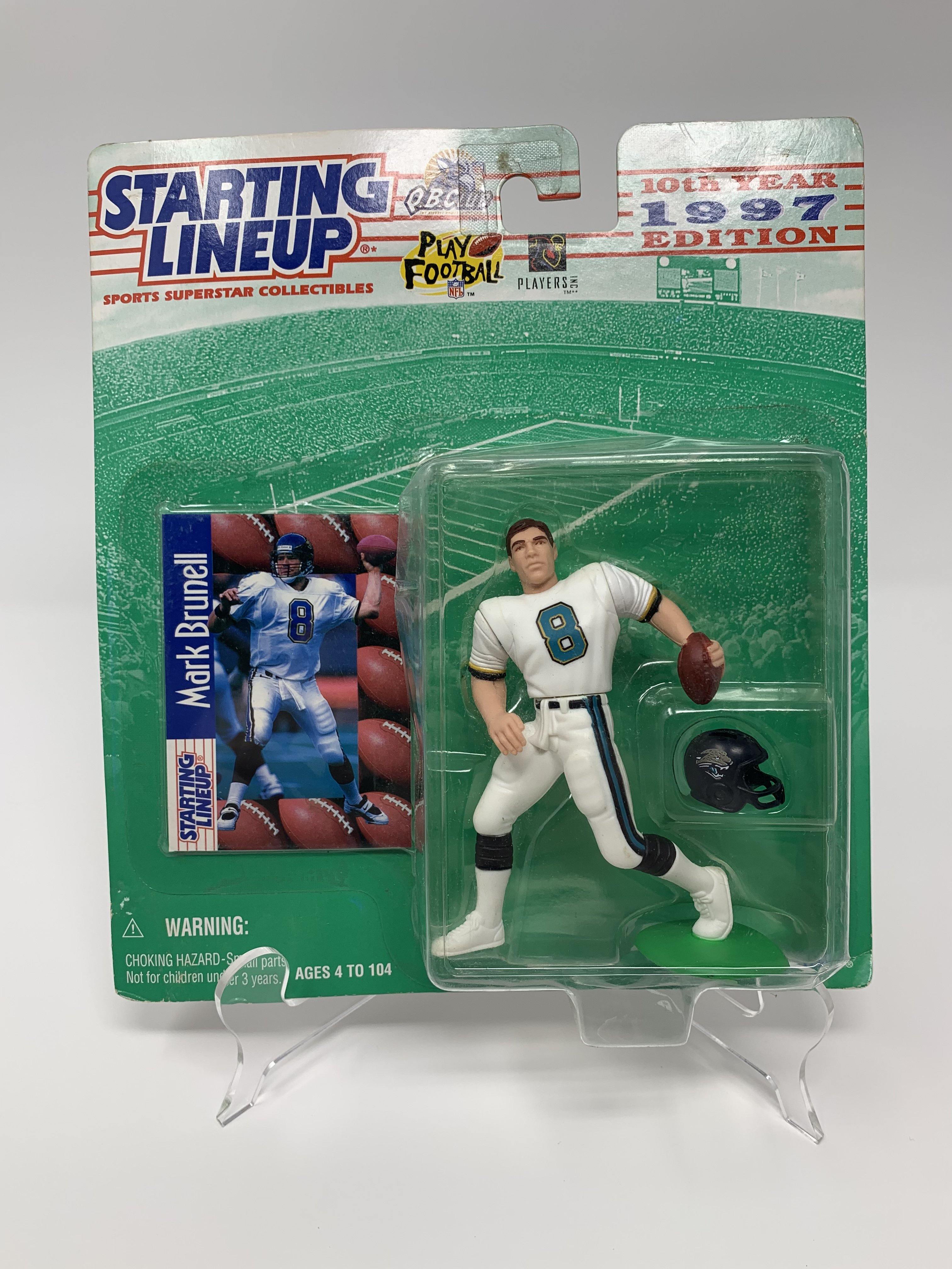 Mark Brunell 1996 Jacksonville Jaguars NFL Starting Lineup Figurine NO –  Jeff's Vintage Treasure