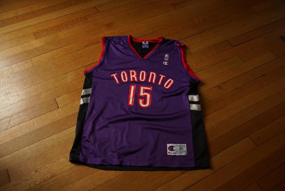 Toronto Raptors Vince Carter Jersey Purple