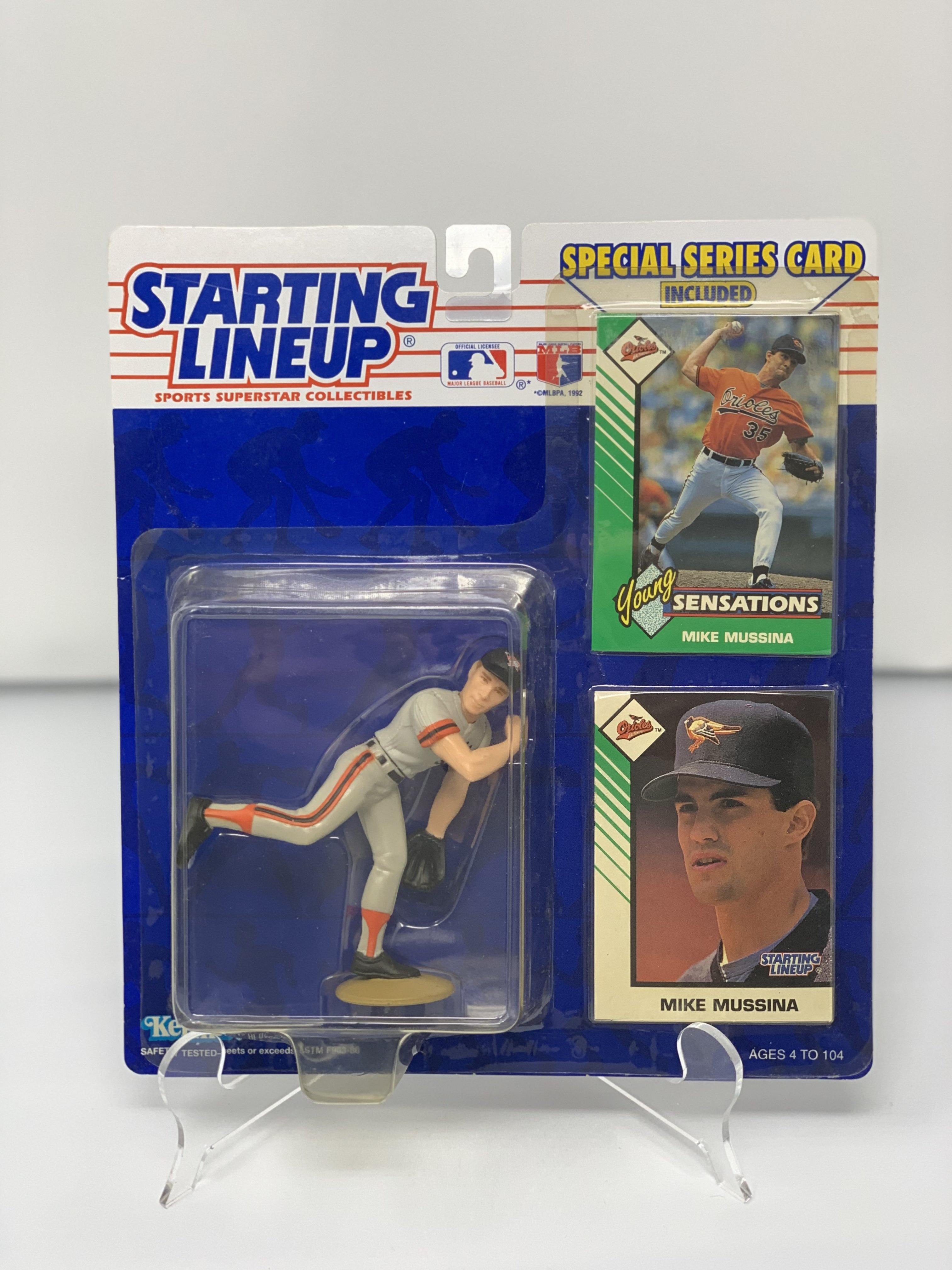 1994 Mike Mussina Baltimore Orioles MLB Starting Lineup Toy Figure