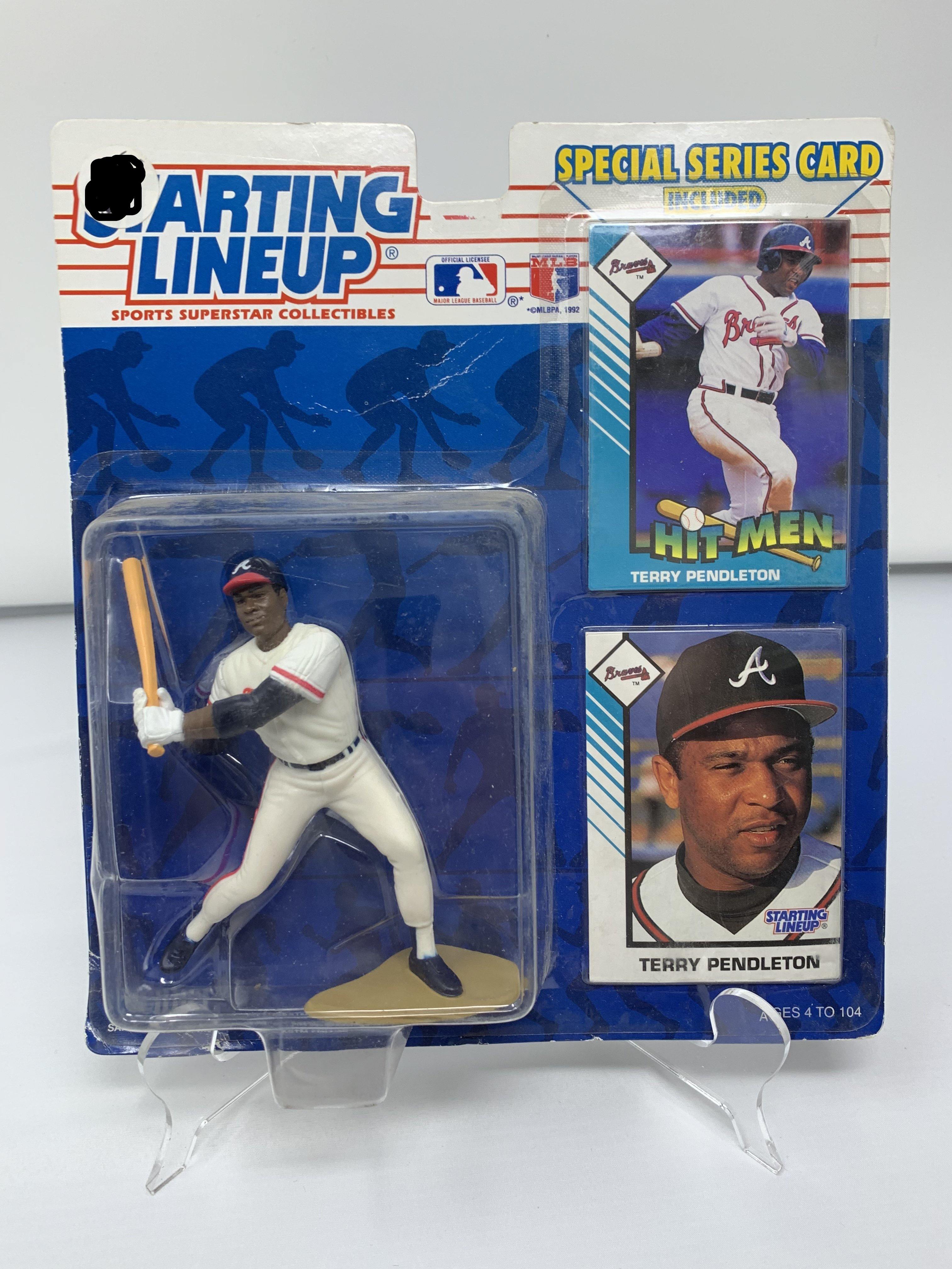 Terry Pendleton Atlanta Braves Figure  Vintage MLB Collectible Toy –  Schway Nostalgia Co.