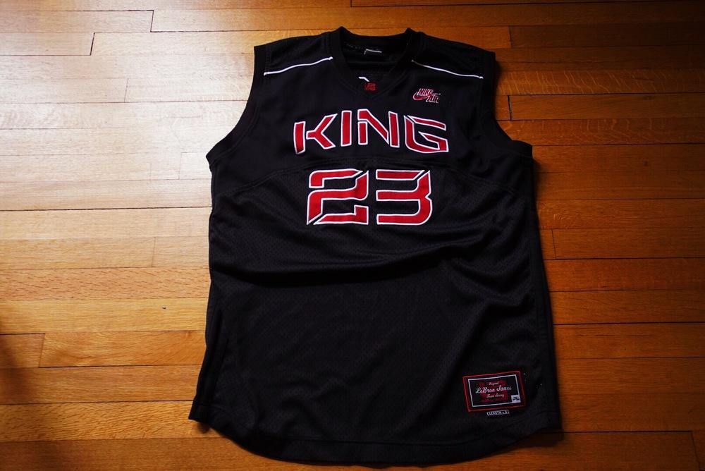 LeBron James King Original Team Nike Air Black Jersey