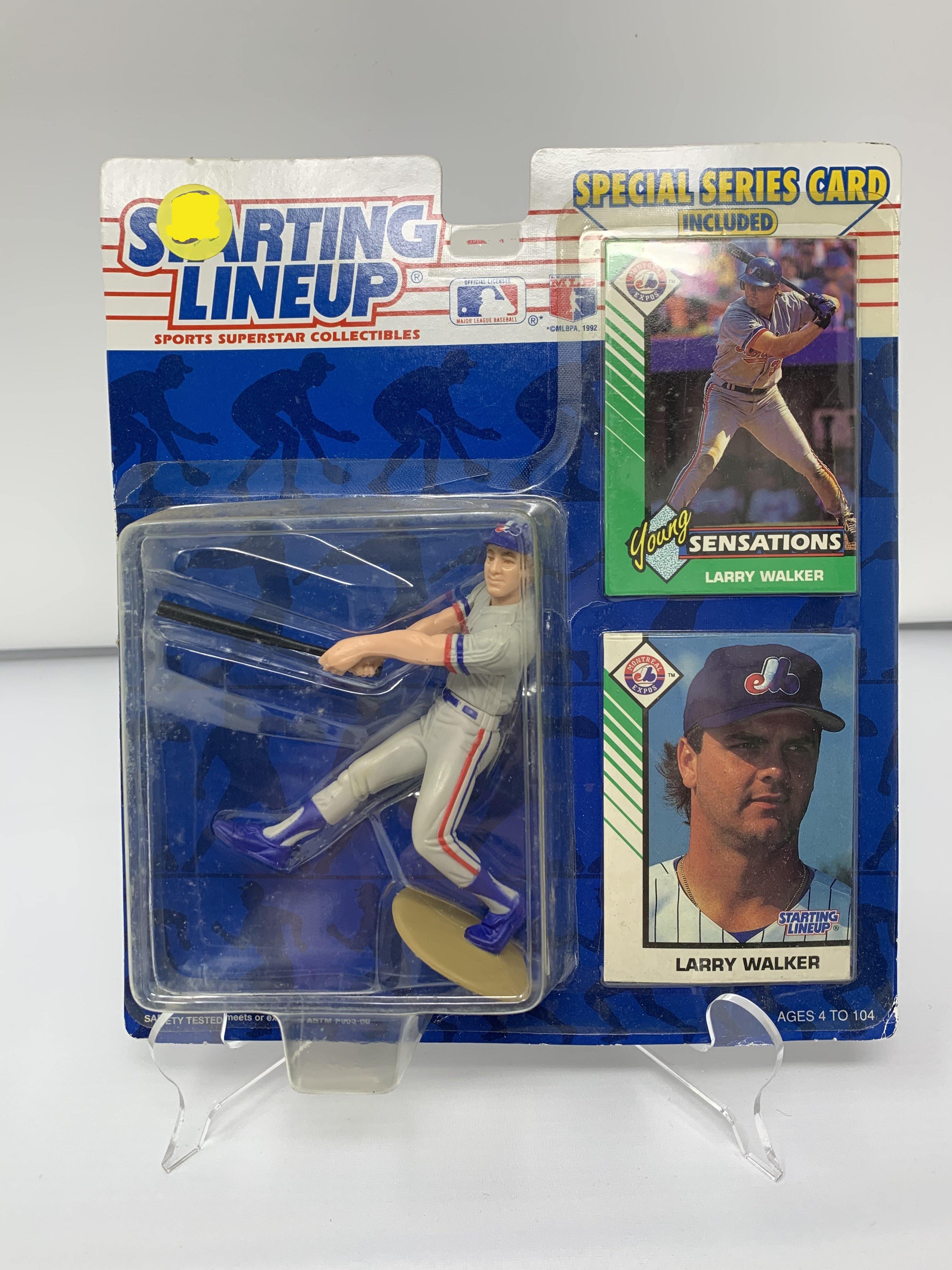 Larry Walker Montreal Expos Action Figure  Nationals Collectible Toy –  Schway Nostalgia Co.