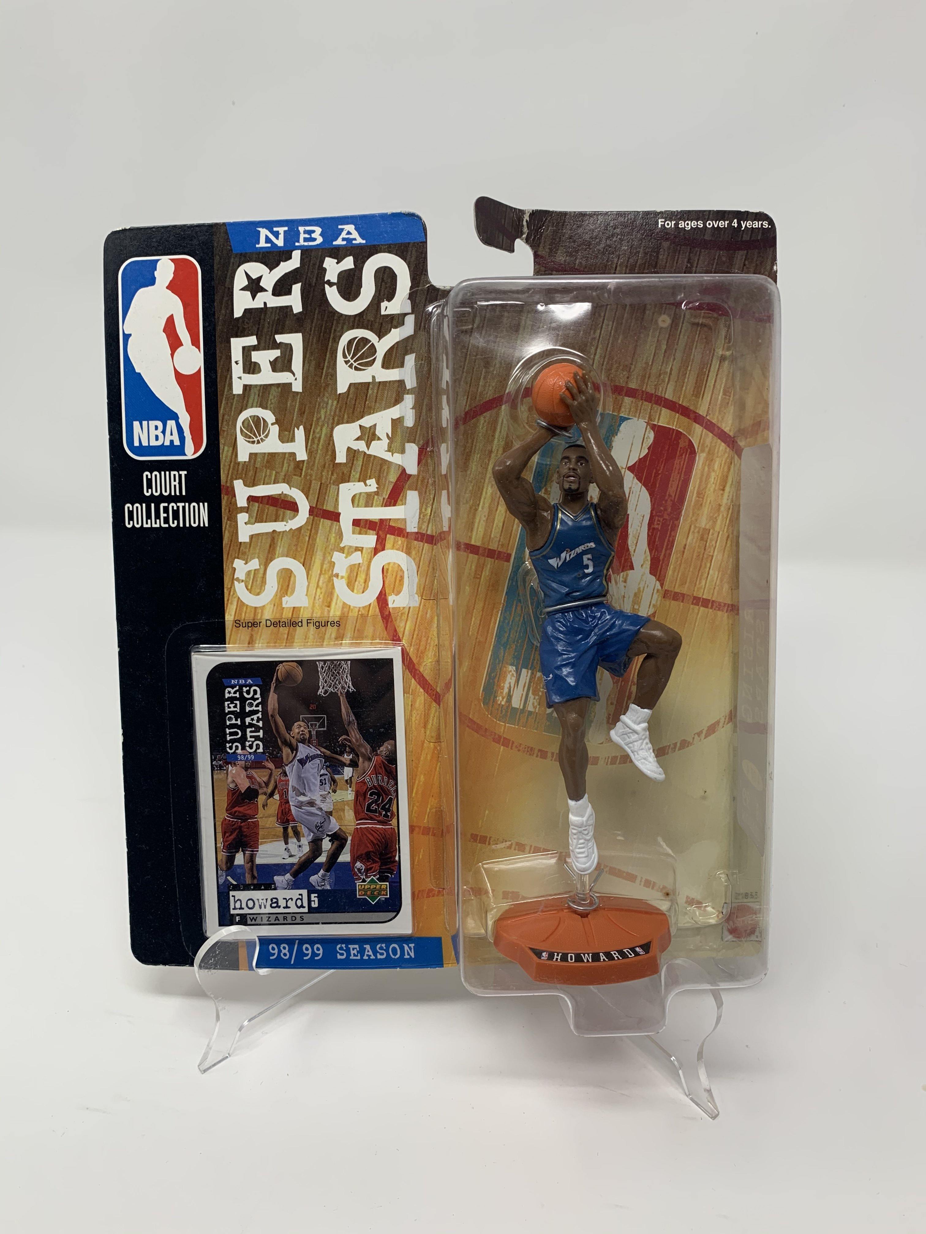 Juwan Howard Washington Wizards Action Figure | Vintage NBA