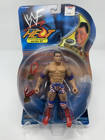 Kurt Angle Heat: Series 11 WWF Action Figure (New/2001) - Schway Nostalgia Co., Action Figure - Action Figure,
