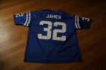 Edgerrin James, Indianapolis Colts, indianapolis, colts, indiana, nfl jersey, Replica Jersey, Vintage, Schway Nostalgia, Jersey, nfl collectible