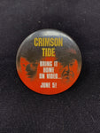 Crimson Tide Promo Button (Used/1990s) - Schway Nostalgia Co., Button/Pin - Action Figure,
