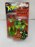 Rogue  X-Men: Monster Armor Action Figure (BRAND NEW/1997) - Schway Nostalgia Co., Action Figure - Action Figure,