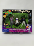 Michael Jordan Space Jam Triple Play Action Figure Set (1996) - Schway Nostalgia Co., Figure Set - Action Figure,