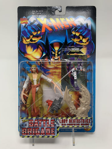 Lady Deathstrike Action X-Men: Battle Brigade Action Figure (BRAND NEW/1996) - Schway Nostalgia Co., Action Figure - Action Figure,