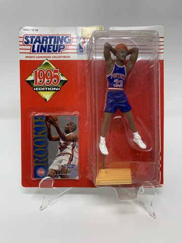 Grant Hill, Detroit Pistons, detroit, pistons, michigan, nba starting lineup, nba starting lineup, Action Figure, Schway Nostalgia, Action Figure, nba, basketball, starting lineup, vintage, toy, collectible, collectible toy, basketball collectible, basketball toy, all star, nba all star, rookie, rookie card