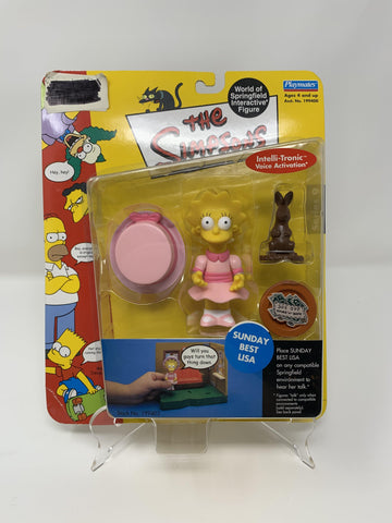 Sunday Best Lisa The Simpsons Action Figure (Brand New/2002) - Schway Nostalgia Co., Action Figure - Action Figure,
