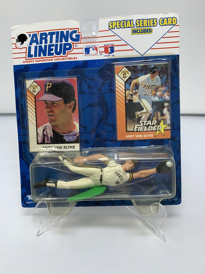 Andy Van Slyke, Pittsburgh Pirates, Starting Lineup Action Figure, Schway Nostalgia Co., Action Figure, pittsburgh, starting lineup, pennsylvania, mlb, baseball