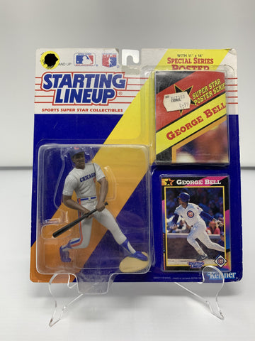 George Bell, Chicago Cubs, Starting Lineup, starting lineup Action Figure, Schway Nostalgia Co., Action Figure, mlb, baseball, chicago, mlb hof, mlb allstar, mlb all-star, mlb all star, mlb hall of fame, baseball, major league baseball