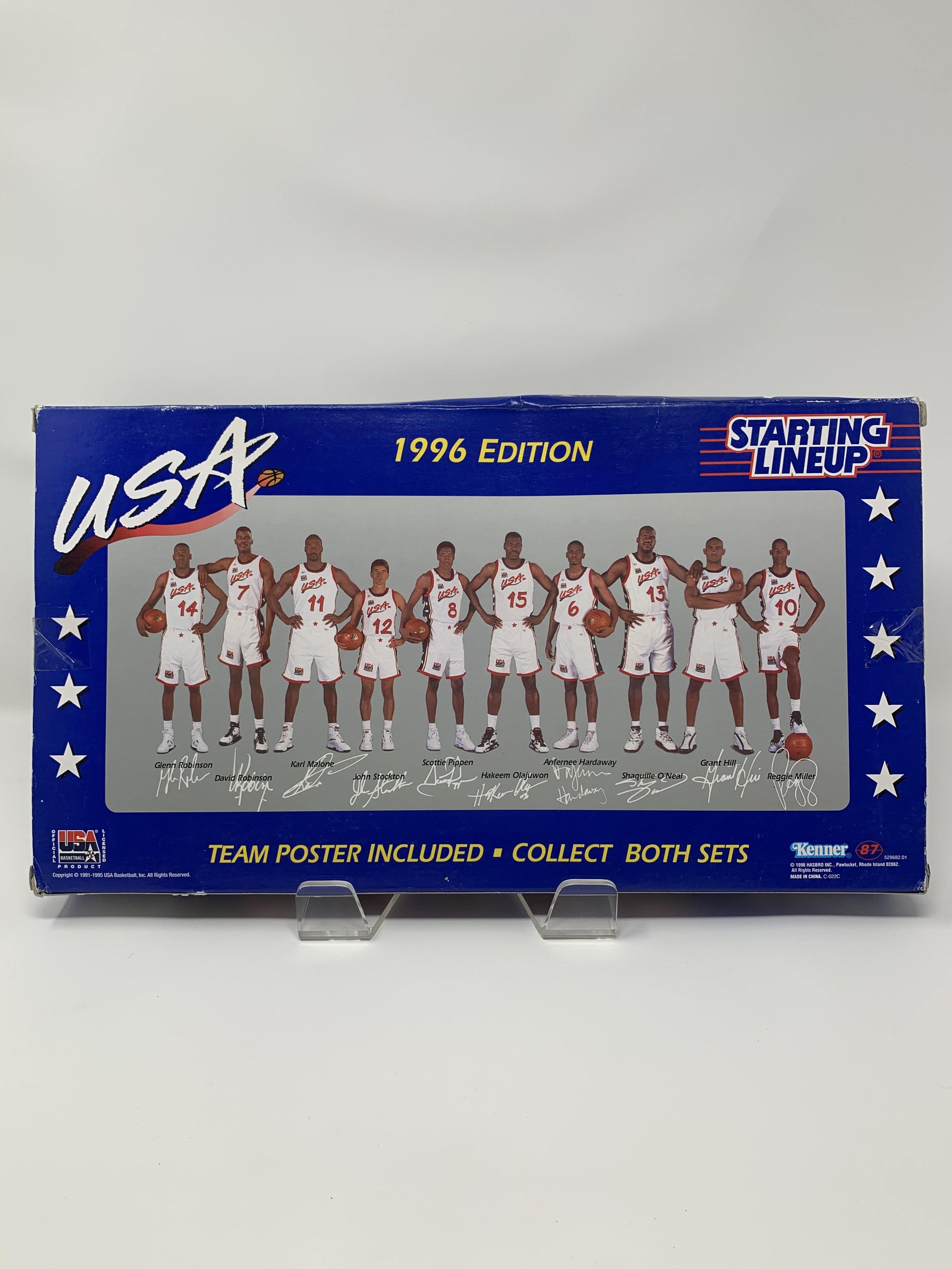 USA 96’ Basketball Team Olympic Figure Set Two of Two by Starting Lineup  (1996)