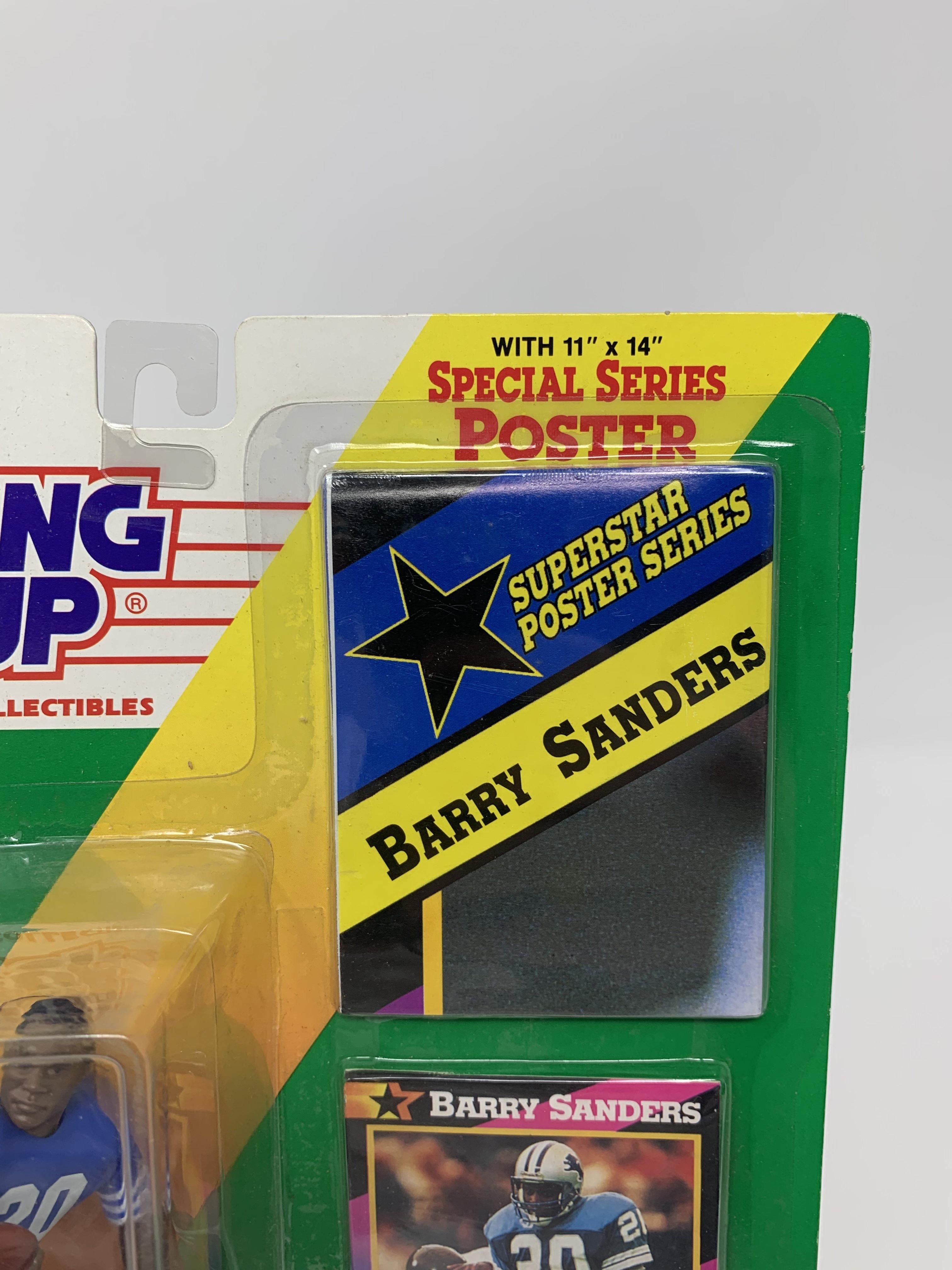 Barry Sanders Detroit Lions Starting Lineup Action Figure/Poster (New/ –  Schway Nostalgia Co.