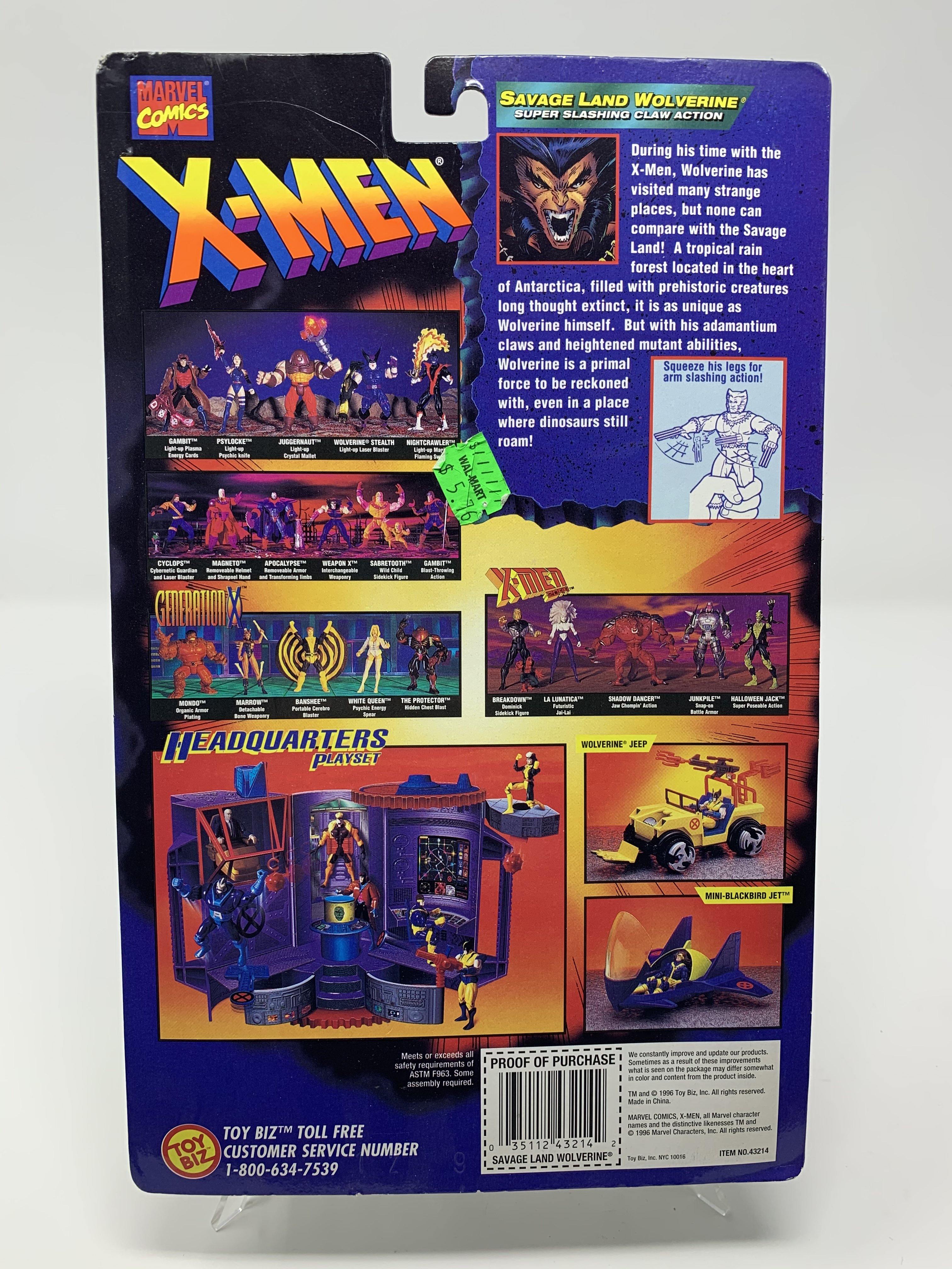 Savage Land Wolverine X-Men: Flashback Series Action Figure (BRAND