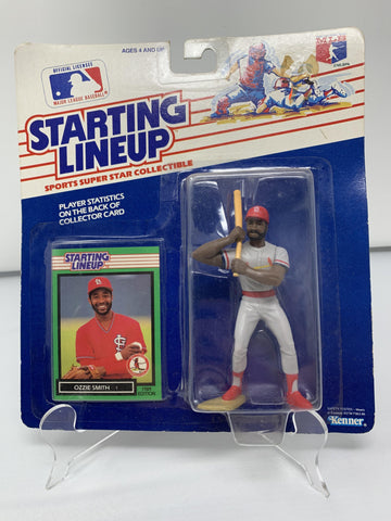 Ozzie Smith, St. Louis Cardinals, st louis, st. louis, cardinals, Starting Lineup, starting lineup Action Figure, Schway Nostalgia Co., Action Figure, mlb, baseball, mlb all star, baseball, vintage, toy, collectible, collectible toy, baseball, baseball collectible, baseball toy, All star, all-star, mlb all star, mlb all-star, hof, hall of fame, mlb hof, mlb hall of fame