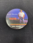 Clint Black ‘Nothin’ But The Taillights’ Wal-Mart Promo Button (Used/1990s) - Schway Nostalgia Co., Button/Pin - Action Figure,