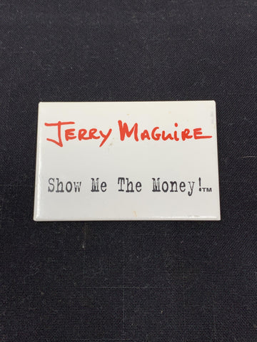 Jerry McGuire ‘Show Me The Money!’ Promo Button (Used/1990’s) - Schway Nostalgia Co., Button/Pin - Action Figure,