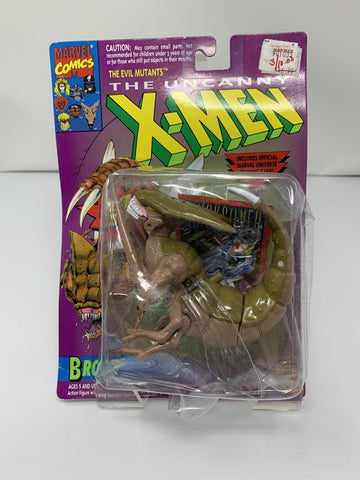 Brood Uncanny X-Men (The Animated Series) Action Figure (BRAND NEW/Card Bent/1993) - Schway Nostalgia Co., Action Figure - Action Figure,