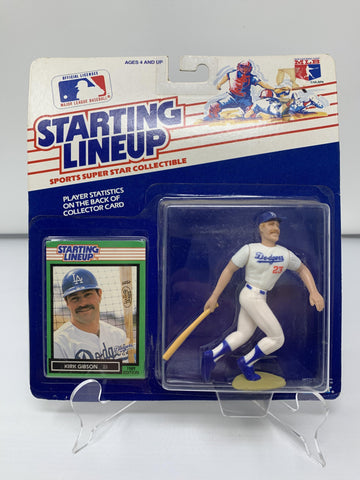 Kirk Gibson, Los Angeles Dodgers, la, los angeles, California, Starting Lineup, starting lineup Action Figure, Schway Nostalgia Co., Action Figure, mlb, baseball, mlb all star, baseball, vintage, toy, collectible, collectible toy, baseball, baseball collectible, baseball toy