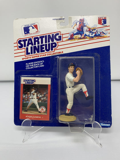 Roger Clemens, Boston Red Sox, Red Sox, Boston, massachusetts, Starting Lineup, starting lineup Action Figure, Schway Nostalgia Co., Action Figure, mlb, baseball, mlb all star, baseball, vintage, toy, collectible, collectible toy, baseball, baseball collectible, baseball toy, all star, mlb all star, cy young