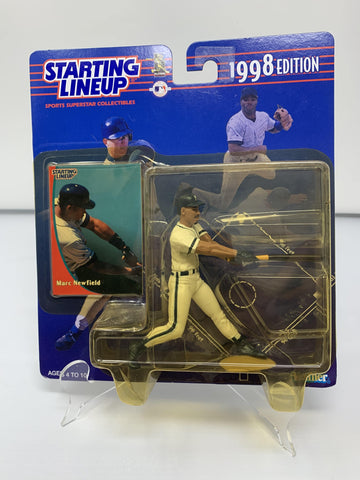 Marc Newfield, Milwaukee Brewers, Wisconsin, milwaukee, brewers, MLB, Starting Lineup, starting lineup Action Figure, Schway Nostalgia Co., Action Figure, mlb, baseball, baseball, starting lineup, vintage, toy, collectible, collectible toy, baseball, baseball collectible, baseball toy,