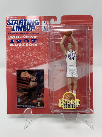 Keith Van Horn, New Jersey Nets, new jersey, nets, nba starting lineup, nba starting lineup, Action Figure, Schway Nostalgia, Action Figure, nba, basketball, starting lineup, vintage, toy, collectible, collectible toy, basketball collectible, basketball toy, all star, nba all star, 