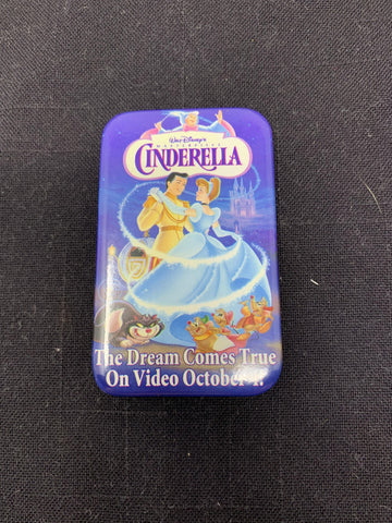 Cinderella Promo Button (Used/1990’s) - Schway Nostalgia Co., Button/Pin - Action Figure,