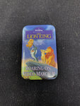The Lion King Rectangle Promo Button (Used/1990’s) - Schway Nostalgia Co., Button/Pin - Action Figure,