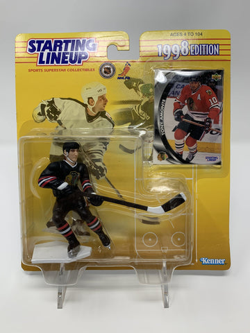Tony Amonte, Chicago Blackhawks, chicago, blackhawks, illinois, starting lineup Action Figure, Schway Nostalgia, Action Figure, nhl, hockey, starting lineup, vintage, toy, collectible, collectible toy, hockey collectible, hockey toy, toy, all star, nhl all star,